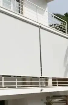 Canberra Wire Guide Awning | Aurora Window Furnishings