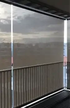 Canberra Wire Guide Awning | Aurora Window Furnishings