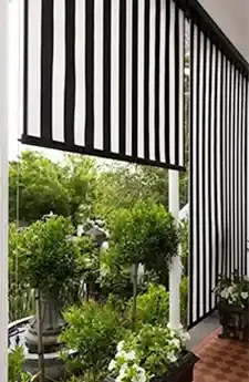 Canberra Wire Guide Awning | Aurora Window Furnishings