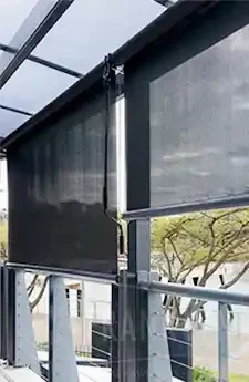 Canberra Wire Guide Awning | Aurora Window Furnishings