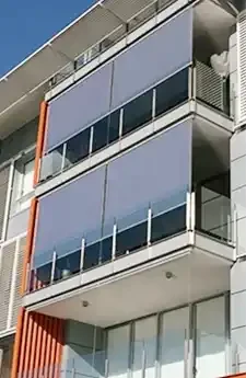 Canberra Wire Guide Awning | Aurora Window Furnishings