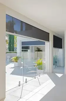 Zipscreen Canberra outdoor zip blinds | Aurora Window Furnishings