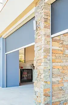 Zipscreen Canberra outdoor zip blinds | Aurora Window Furnishings