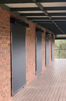 Aurora Window Furnishings | Canberra eShade Fixed Guide Awning