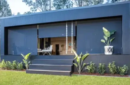eShade Straight Drop Awnings Canberra | Aurora Window Furnishings